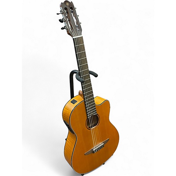 Used Yamaha NCX1FM Natural Classical Acoustic Electric Guitar