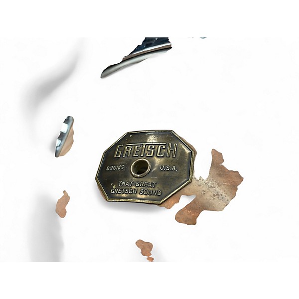 Vintage 1960s Gretsch Drums 4 Piece 4 PIECE KIT SSF SATIN SUNSET FLAME Drum Kit