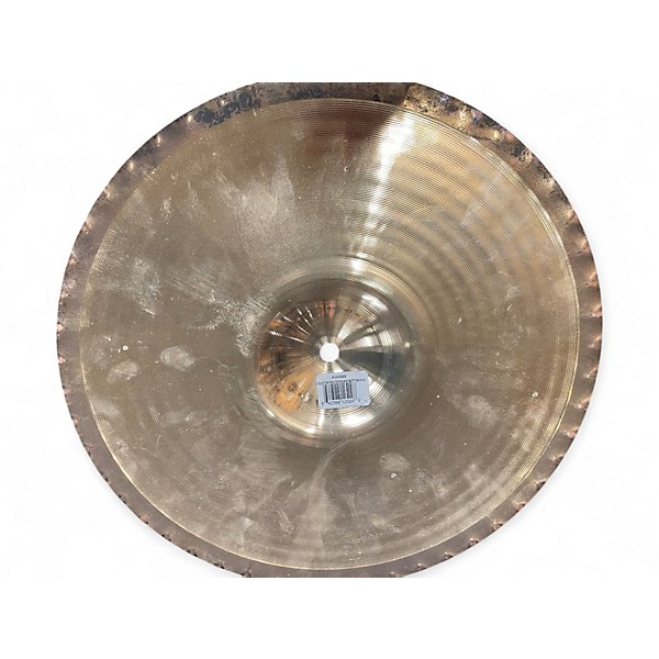 Used Zildjian 14in A CUSTOM HI HAT PAIR Cymbal
