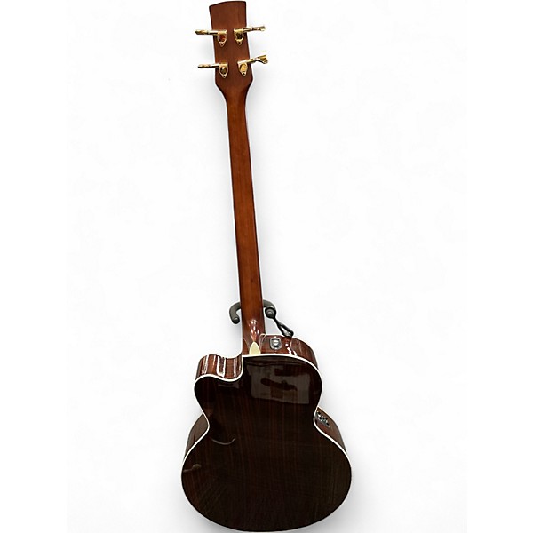 Used Hofner HAB07E Natural Acoustic Bass Guitar