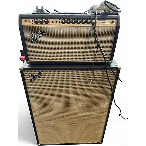 Used Fender Band Master Reverb with REV12 4x12 Guitar Stack
