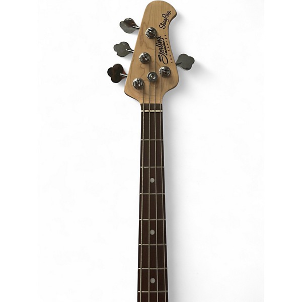 Used Sterling by Music Man StingRay Bass Blue Electric Bass Guitar
