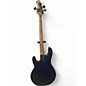Used Sterling by Music Man StingRay Bass Blue Electric Bass Guitar
