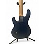 Used Sterling by Music Man StingRay Bass Blue Electric Bass Guitar
