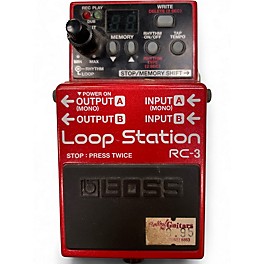 Used BOSS RC3 Loop Station Pedal