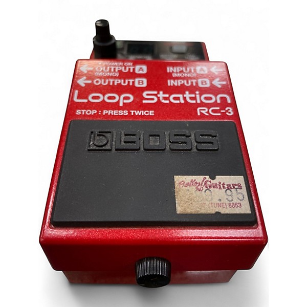 Used BOSS RC3 Loop Station Pedal