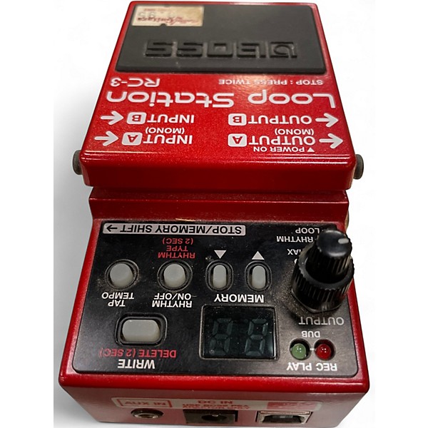 Used BOSS RC3 Loop Station Pedal
