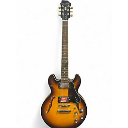 Used Epiphone ES339 Tobacco Sunburst Hollow Body Electric Guitar