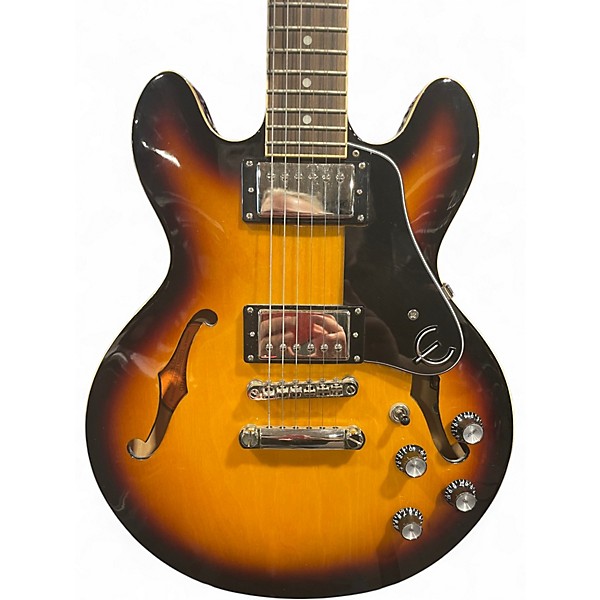 Used Epiphone ES339 Tobacco Sunburst Hollow Body Electric Guitar