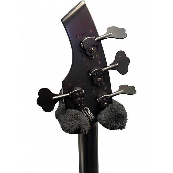 Used Ernie Ball Music Man Bongo 4 String Black Electric Bass Guitar