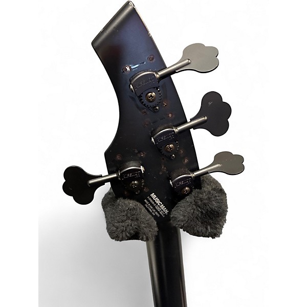 Used Ernie Ball Music Man Bongo 4 String Black Electric Bass Guitar