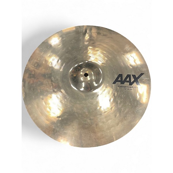 Used SABIAN 16in AAX Concept Crash Cymbal