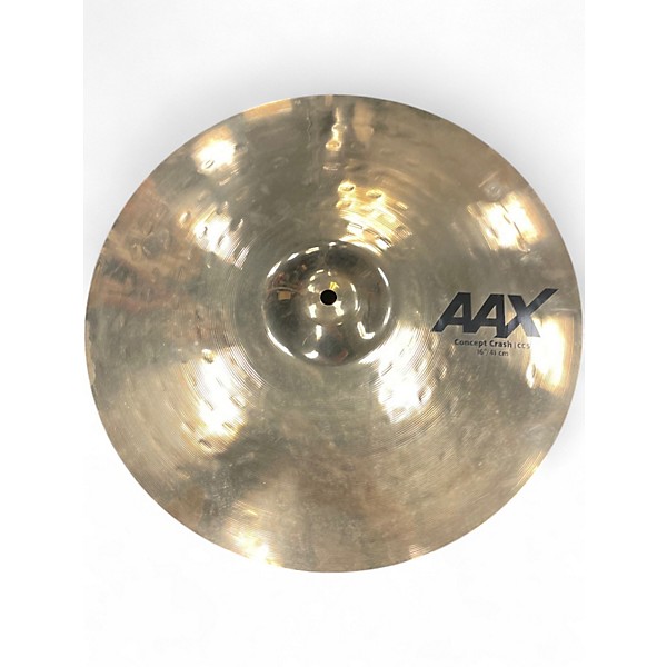 Used SABIAN 16in AAX Concept Crash Cymbal