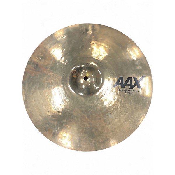 Used SABIAN 16in AAX Concept Crash Cymbal