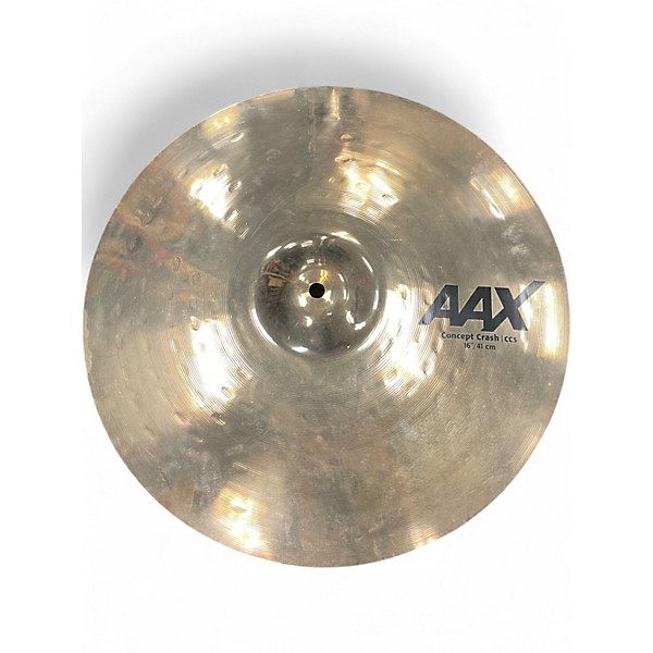 Used SABIAN 16in AAX Concept Crash Cymbal