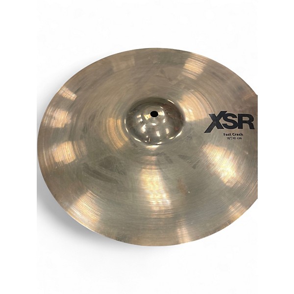 Used SABIAN 16in XSR Fast Crash Cymbal
