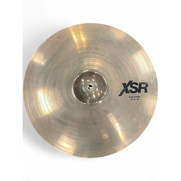 Used SABIAN 16in XSR Fast Crash Cymbal