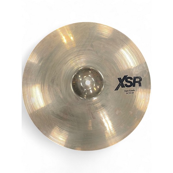 Used SABIAN 16in XSR Fast Crash Cymbal