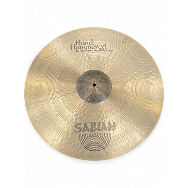Used SABIAN 21in HH Raw Bell Dry Ride Cymbal