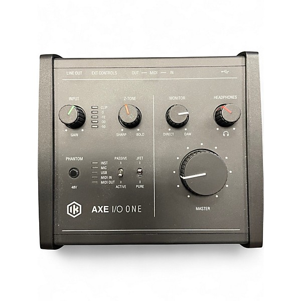 Used IK Multimedia Axe I/O One Audio Interface