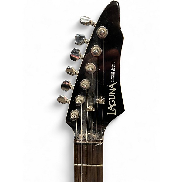 Used Laguna LE122 2 Color Sunburst Solid Body Electric Guitar