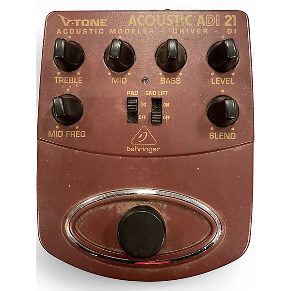 Used Behringer ADI21 V-Tone Acoustic Driver Direct Box