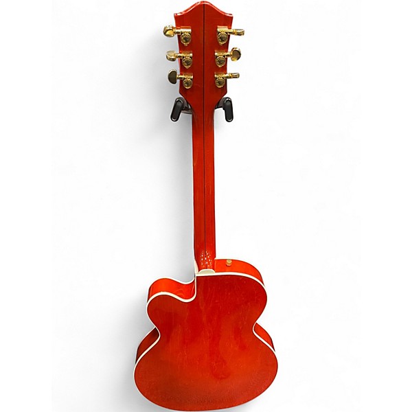 Used Gretsch Guitars G6120 Chet Atkins Signature Orange Hollow Body Electric Guitar