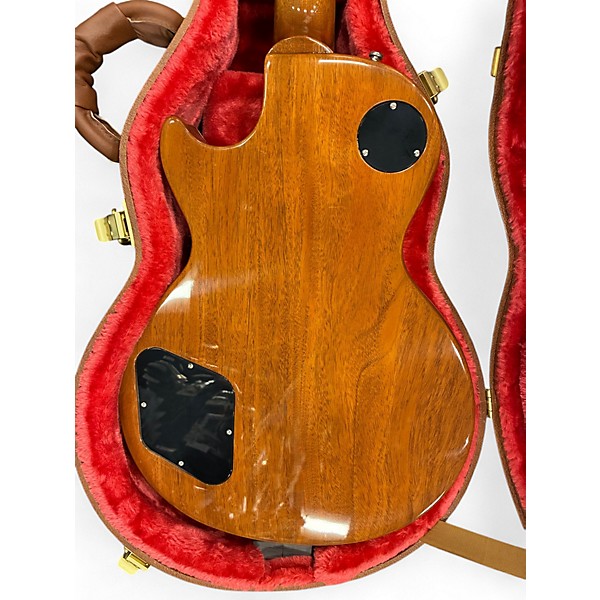 Used 2021 Gibson Les Paul Standard 1950S Neck Gold Top Solid Body Electric Guitar