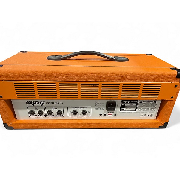 Used Orange Amplifiers CR120H Crush Pro 120W Solid State Guitar Amp Head