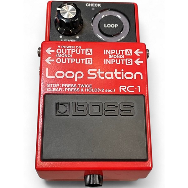 Used BOSS RC1 Loop Station Pedal