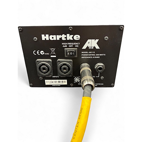 Used Hartke AK115 400W 8Ohm 1x15 Bass Cabinet
