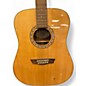 Used Washburn WD7S Natural Acoustic Guitar