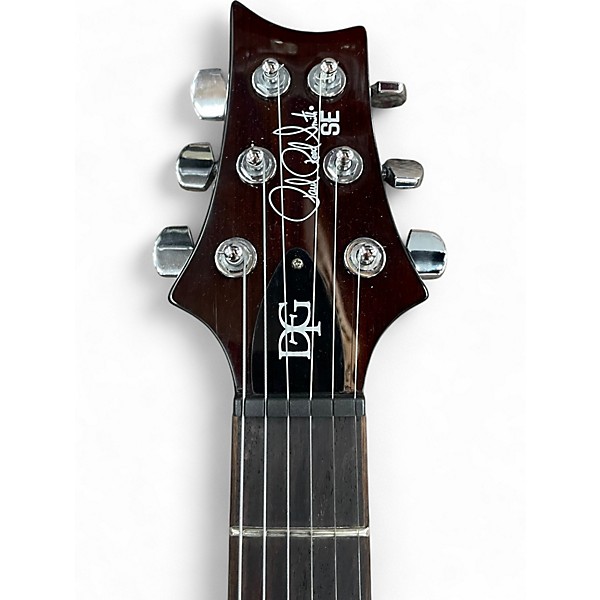 Used Prs Se DGT 2 Color Sunburst Solid Body Electric Guitar