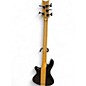 Used Schecter Guitar Research Stiletto Elite 5 String Trans Black Electric Bass Guitar