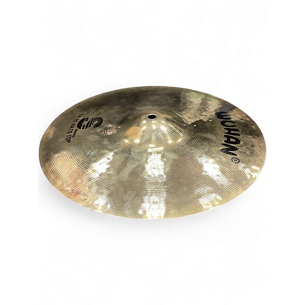 Used Wuhan Cymbals & Gongs 14in S SERIES HI HATS TOP Cymbal