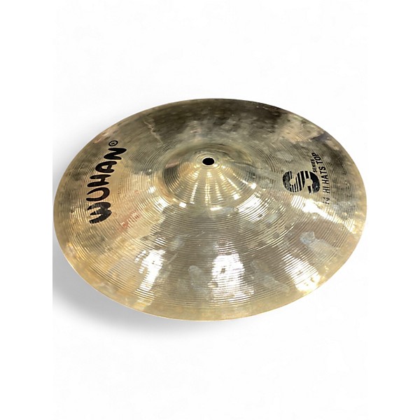 Used Wuhan Cymbals & Gongs 14in S SERIES HI HATS TOP Cymbal