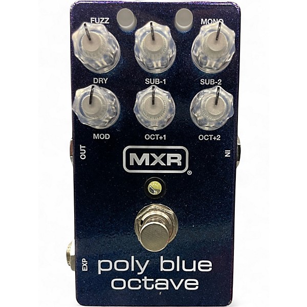 Used MXR POLY BLUE OCTAVER Effect Pedal