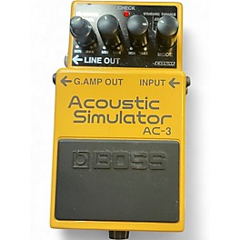Used BOSS AC3 Acoustic Simulator Effect Pedal