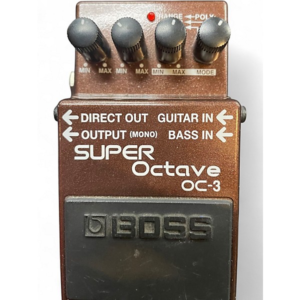 Used BOSS OC3 Super Octave Effect Pedal