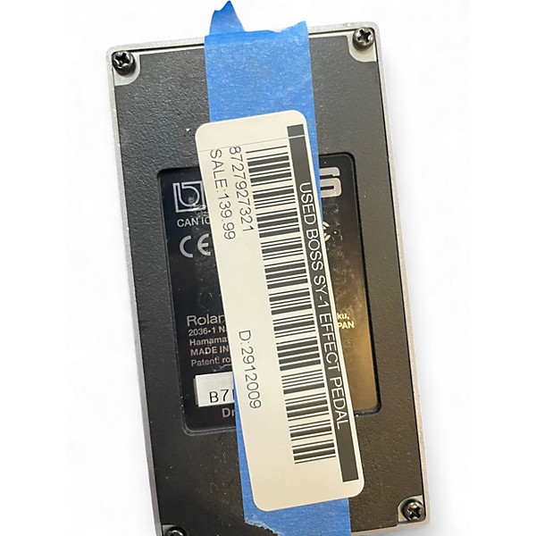 Used BOSS SY-1 Effect Pedal