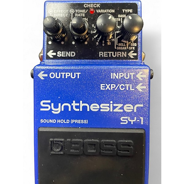 Used BOSS SY-1 Effect Pedal