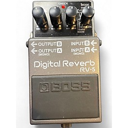 Used BOSS RV5 Digital Reverb Effect Pedal