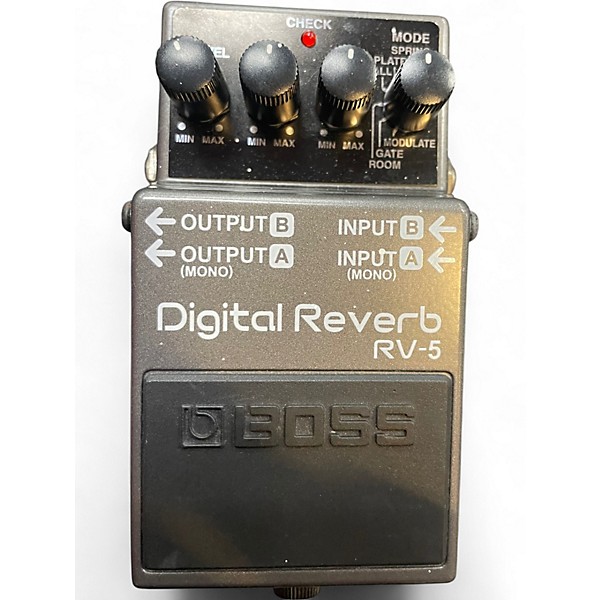 Used BOSS RV5 Digital Reverb Effect Pedal