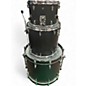 Used Yamaha 4 Piece Tour Custom Licorice Satin Drum Kit