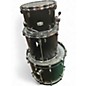 Used Yamaha 4 Piece Tour Custom Licorice Satin Drum Kit