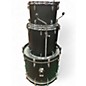 Used Yamaha 4 Piece Tour Custom Licorice Satin Drum Kit