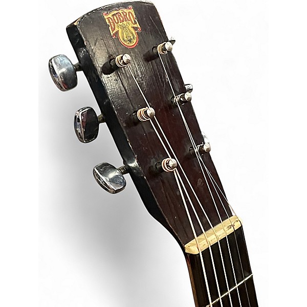 Vintage 1930s Dobro M-32 BLACK/SUNBURST Acoustic Guitar