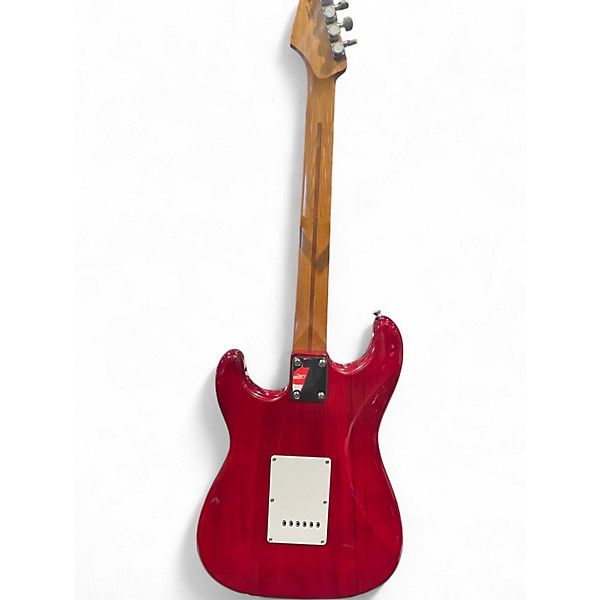 Used Fender Player Plus Stratocaster HSS Cherry Sunburst Solid Body Electric Guitar