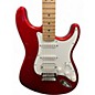 Used Fender Standard Stratocaster HSS Cherry Solid Body Electric Guitar