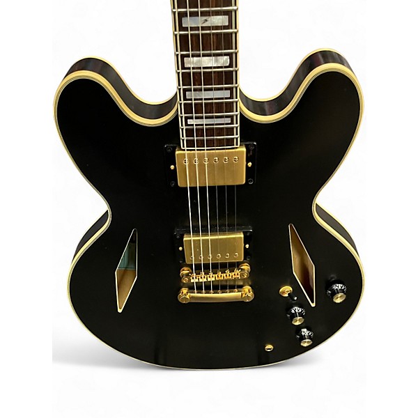 Used Epiphone EMILY WOLFE SHERATON BLACK Hollow Body Electric Guitar